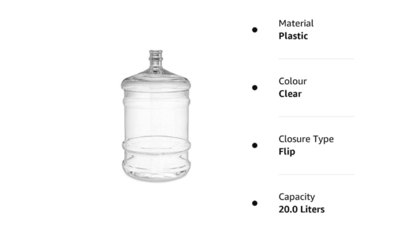 20 Litre BPA-Free Water Bottle for Home and Office
